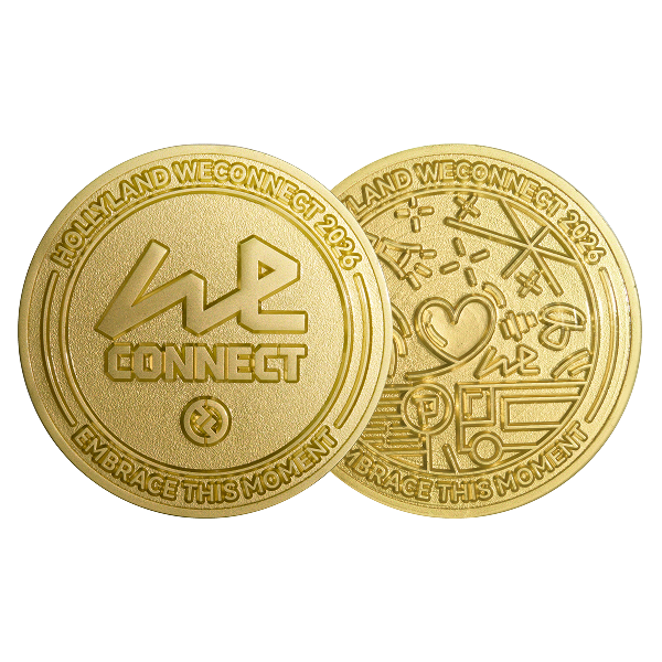 WeConnect commemorative coin