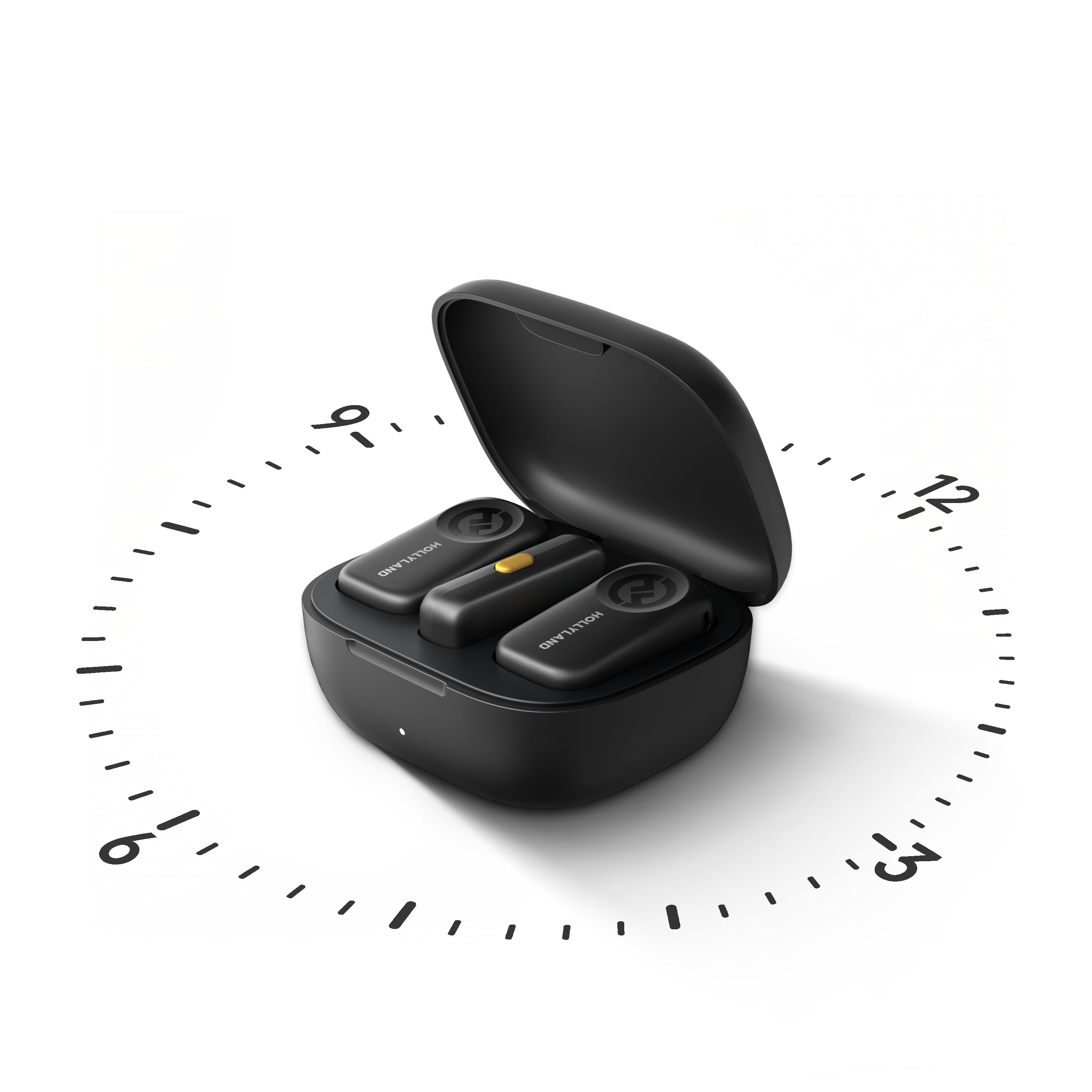 LARK A2 charging case and transmitters