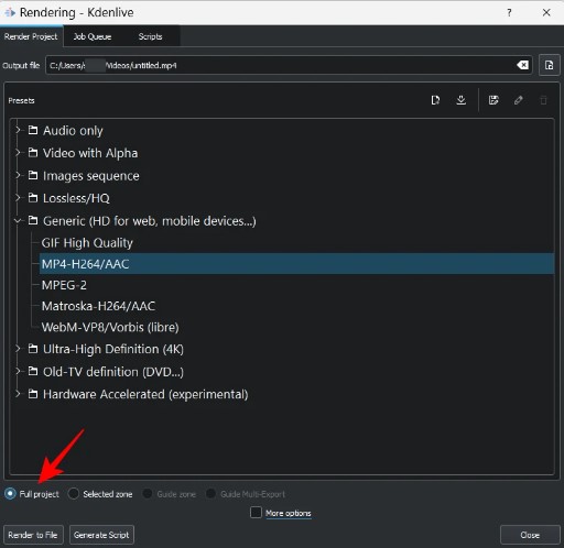 How to Export Video in Kdenlive [Step by Step] - Hollyland