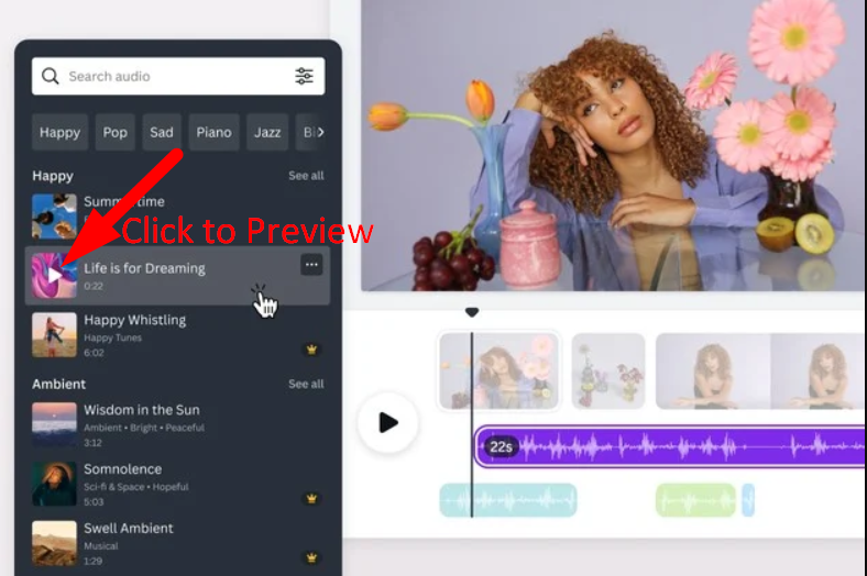 How to Add Audio to Canva [Step by Step] - Hollyland